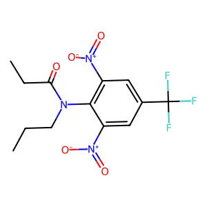 Propanamide, N-(2,6-dinitro-4-(trifluoromethyl)phenyl)-N-propyl- structure