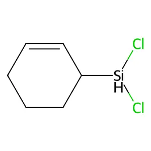 Cyclohexene, 3-(dichlorosilyl)- structure