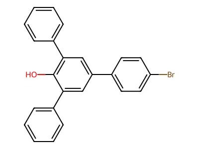 4-(4-Bromophenyl)-2,6-diphenylphenol structure