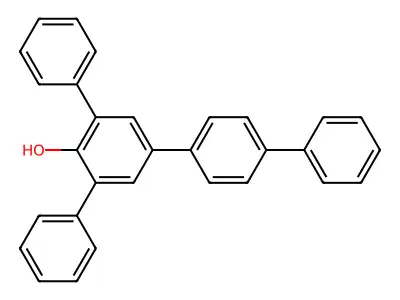 4-(4-Biphenylyl)-2,6-diphenylphenol structure