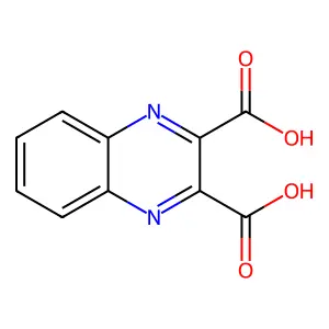 2,3-喹喔啉二甲酸 structure