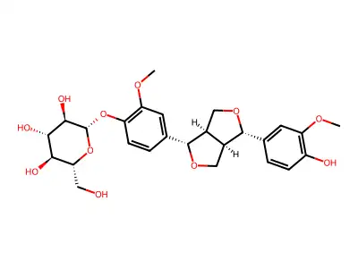 pinoresinol glucose structure