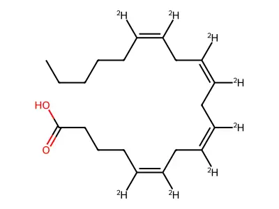 花生四烯酸 structure