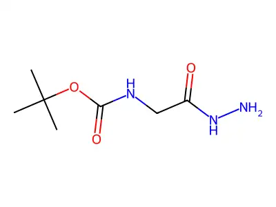 tert-butyl N-[(hydrazinecarbonyl)methyl]carbamate structure