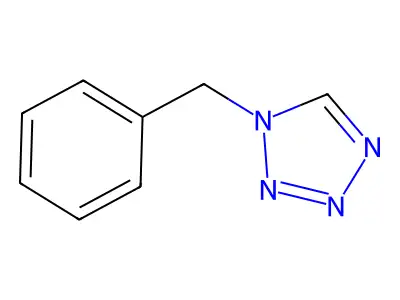1-benzyl-1H-1,2,3,4-tetrazole structure