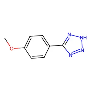 5-(4-Methoxyphenyl)-2H-tetrazole structure