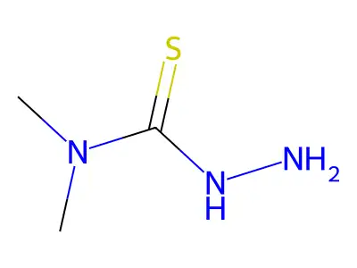 3-Amino-1,1-dimethylthiourea structure