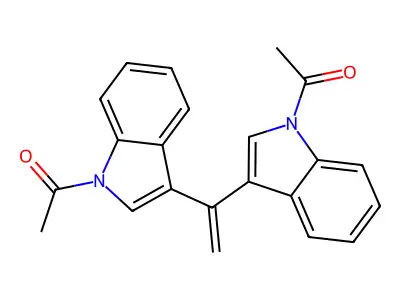 2-(Indol-3-ylmethyl)indol-3-ylacetic acid structure
