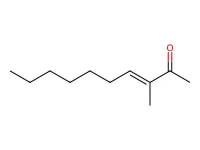 3-Methyl-3-decen-2-one structure