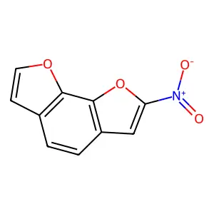 2-Nitrofuro[3,2-g][1]benzofuran structure