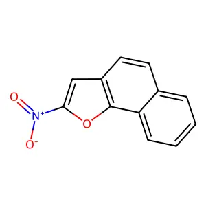 2-Nitronaphtho(1,2-b)furan structure
