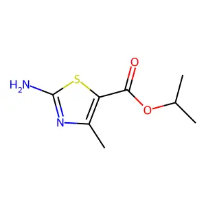 Isopropyl 2-amino-4-methylthiazole-5-carboxylate structure