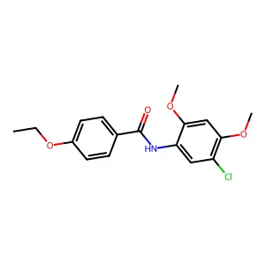 N-(5-Chloro-2,4-dimethoxyphenyl)-4-ethoxybenzamide structure