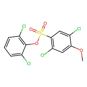 2,6-Dichlorophenyl 2,5-dichloro-4-methoxybenzenesulfonate structure
