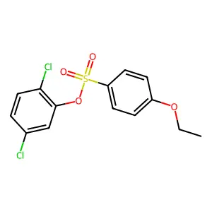 2,5-Dichlorophenyl 4-ethoxybenzenesulfonate structure