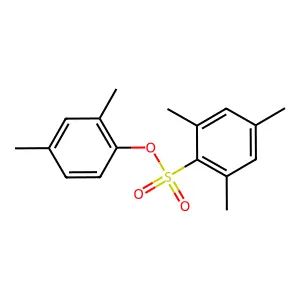 2,4-Dimethylphenyl 2,4,6-trimethylbenzenesulfonate structure