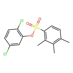 2,5-Dichlorophenyl 2,3,4-trimethylbenzenesulfonate structure