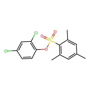 2,4-Dichlorophenyl 2,4,6-trimethylbenzenesulfonate structure