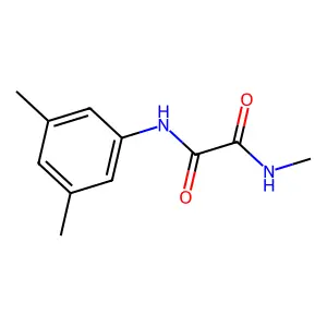 N-(3,5-dimethylphenyl)-N'-methylethanediamide structure