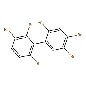 2,2',3,4',5',6-Hexabromobiphenyl structure