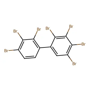 2,2',3,3',4,4',5-Heptabromobiphenyl structure
