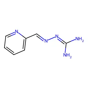 2-(Pyridin-2-ylmethylideneamino)guanidine structure