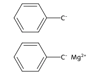 Dibenzylmagnesium structure