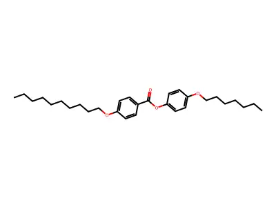 4-(Heptyloxy)phenyl 4-(decyloxy)benzoate structure