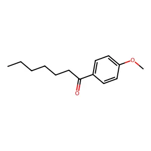 p-Methoxyheptanophenone structure