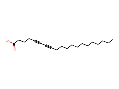 5,7-Eicosadiynoic acid structure