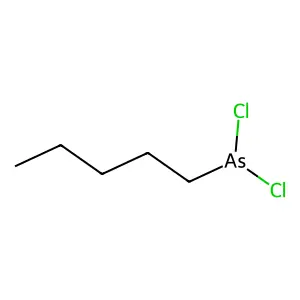 Arsine, amyldichloro- structure