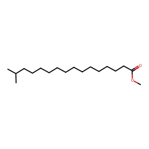Methyl 15-methylhexadecanoate structure