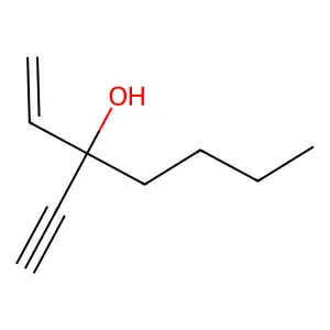 3-Ethynylhept-1-en-3-ol structure