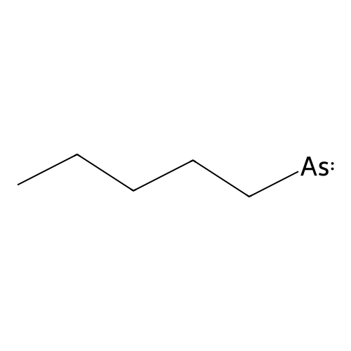 Arsine, amyl- structure