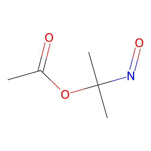 2-Acetoxy-2-nitrosopropane structure