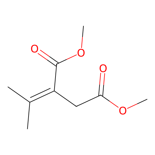 Dimethyl isopropylidenesuccinate structure