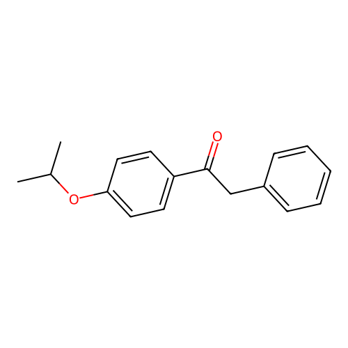 2-Phenyl-1-[4-(propan-2-yloxy)phenyl]ethanone structure