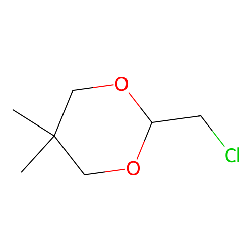 2-(Chloromethyl)-5,5-dimethyl-1,3-dioxane structure