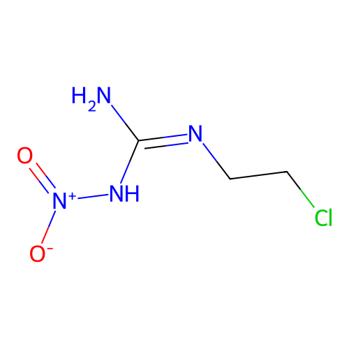 2-(2-Chloroethyl)-1-nitroguanidine structure