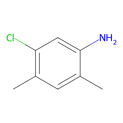 5-Chloro-2,4-dimethylbenzenamine structure