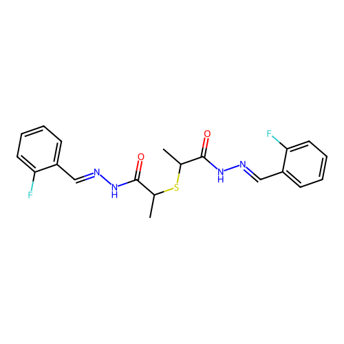 N-[(E)-(2-fluorophenyl)methylideneamino]-2-[1-[(2Z)-2-[(2-fl structure