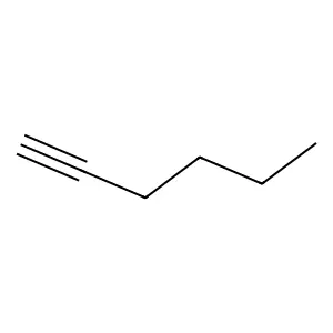 1-己炔 structure