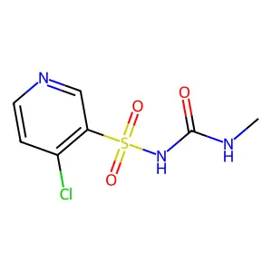 1-(4-Chloropyridin-3-yl)sulfonyl-3-methylurea structure