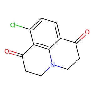 8-Chloro-2,3,5,6-tetrahydro-1h,7h-pyrido[3,2,1-ij]quinoline-1,7-dione structure