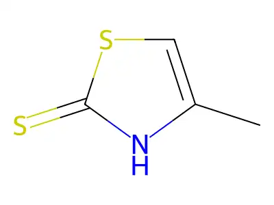 2(3H)-Thiazolethione, 4-methyl- structure