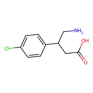 Arbaclofen structure