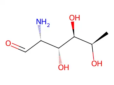 6-Deoxyhexopyranosylamine structure
