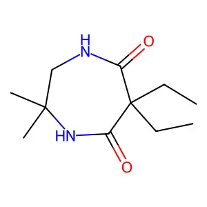 6,6-Diethyl-2,2-dimethyl-1,4-diazepane-5,7-dione structure
