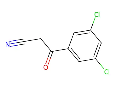 3-(3,5-Dichlorophenyl)-3-oxopropanenitrile structure