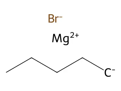 Magnesium, bromopentyl- structure